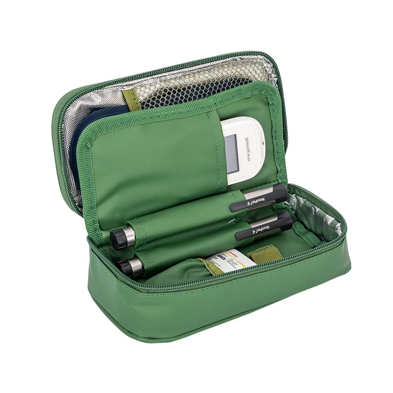 Medium Insulin Cooler Bag Portable Insulated Diabetic Travel Case