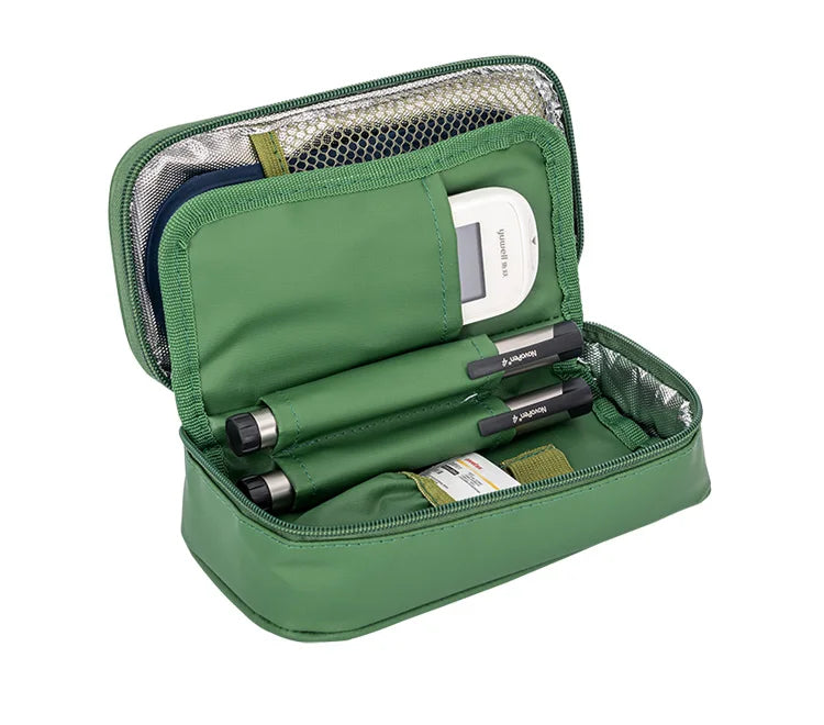 Medium Insulin Cooler Bag Portable Insulated Diabetic Travel Case