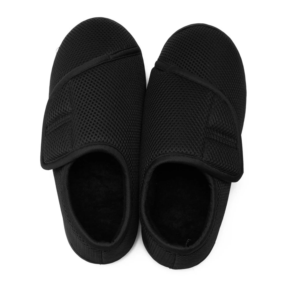 Unisex Diabetic Wide Walking Shoes Adjustable Lightweight Sneakers