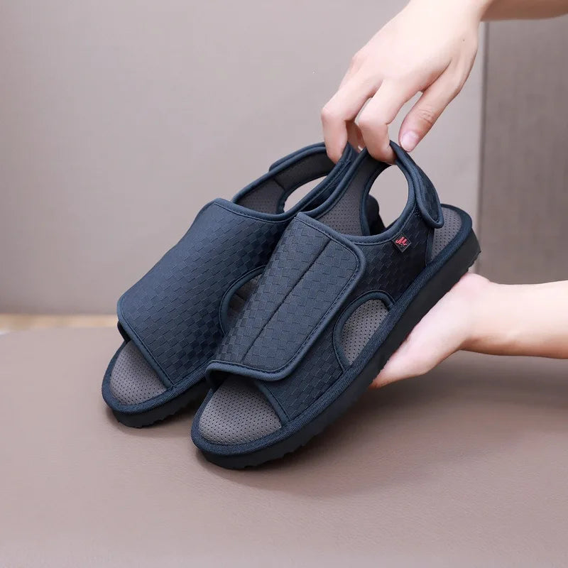 Unisex Diabetic Walking Sandals – Breathable, Adjustable & Anti-Slip
