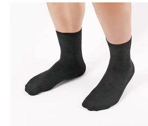 2 Pairs Diabetic Compression Socks – Bamboo Cotton, Breathable & Comfortable