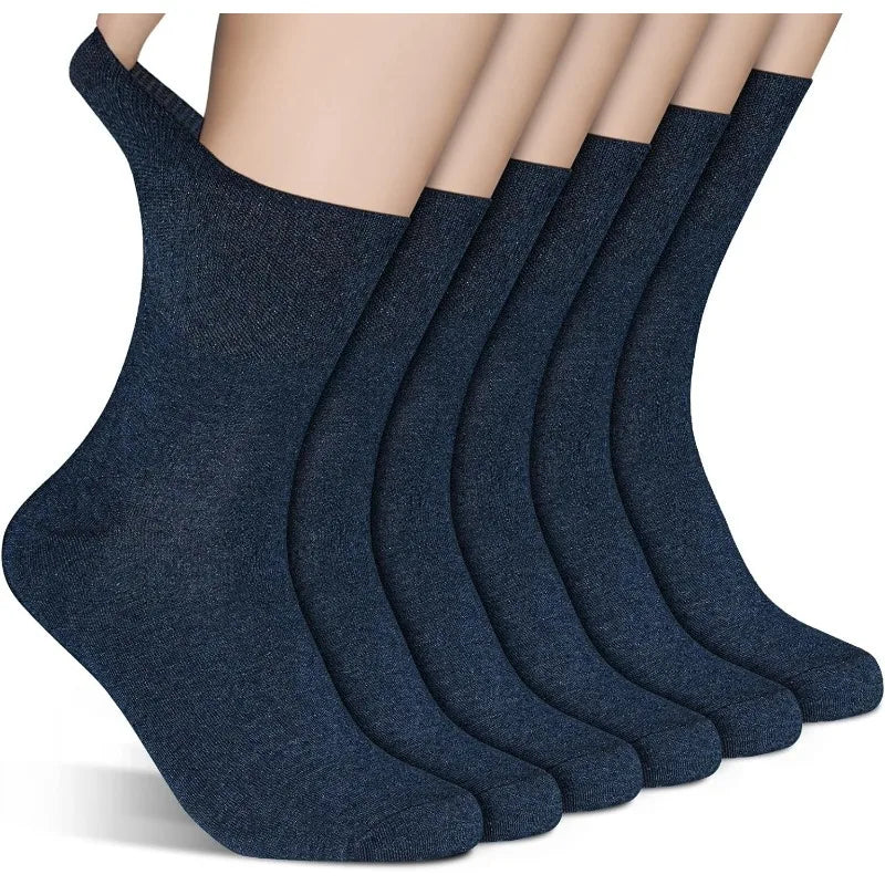 12 Pairs Diabetic Socks Non-Binding, Extra Loose & Breathable