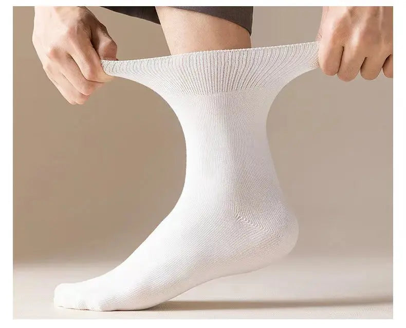 2 Pairs Diabetic Compression Socks – Bamboo Cotton, Breathable & Comfortable