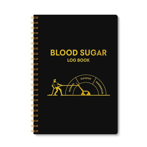 2025 Blood Sugar Log Book Weekly Diabetic Glucose Tracker Journal