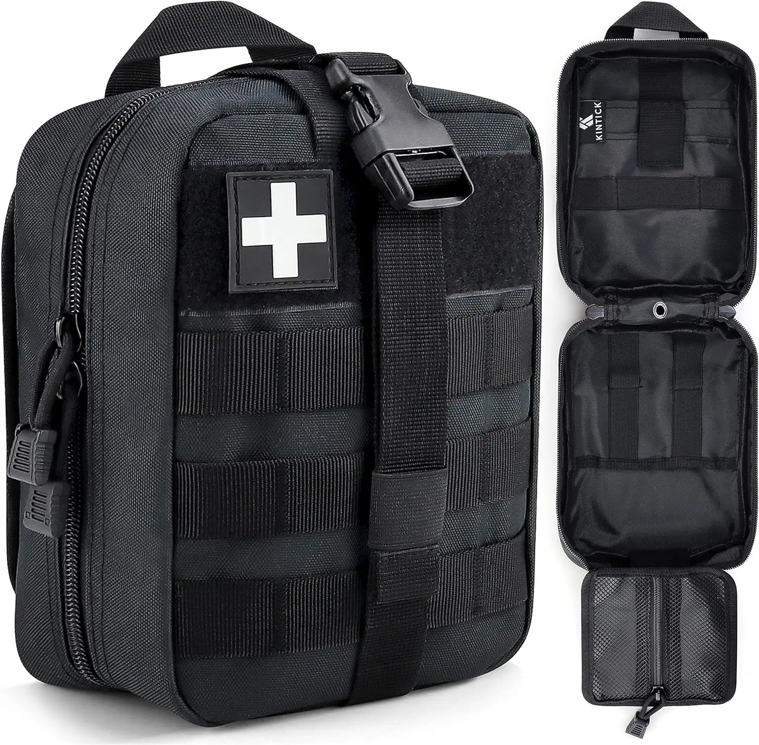 Tactical MOLLE First Aid Pouch Lightweight Rip-Away Medical Bag