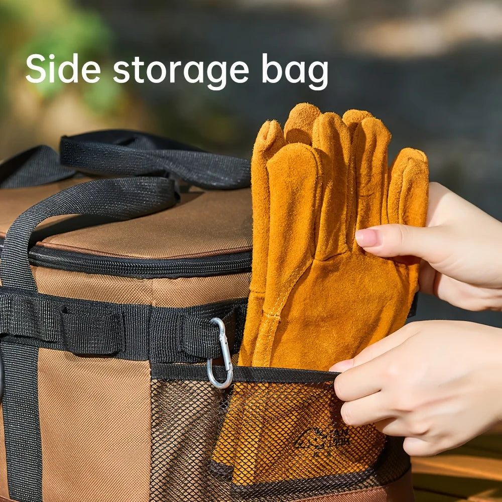 Large Insulated Tactical Cooler Bag Leak-Proof Outdoor Storage