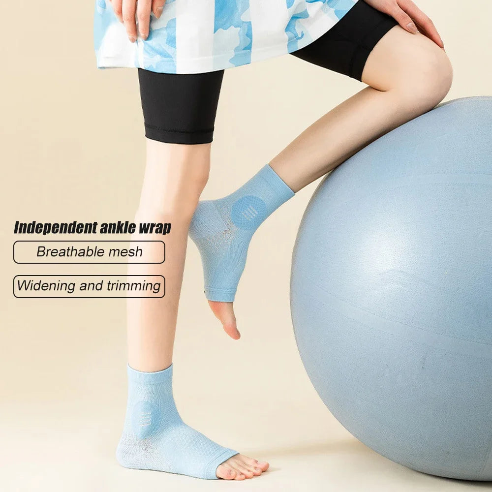 Neuropathy Compression Toeless Socks Diabetic Foot Support Sleeves (1 Pair)