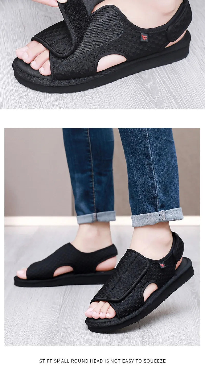 Unisex Diabetic Walking Sandals – Breathable, Adjustable & Anti-Slip