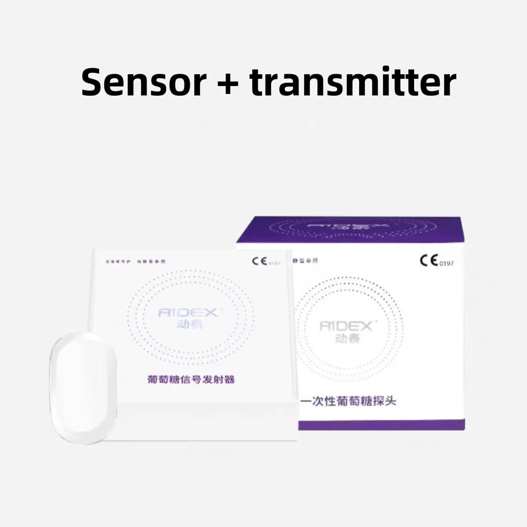 Aidex Dynamic CGM 24h Real-Time Blood Glucose Monitor (Prick-Free)