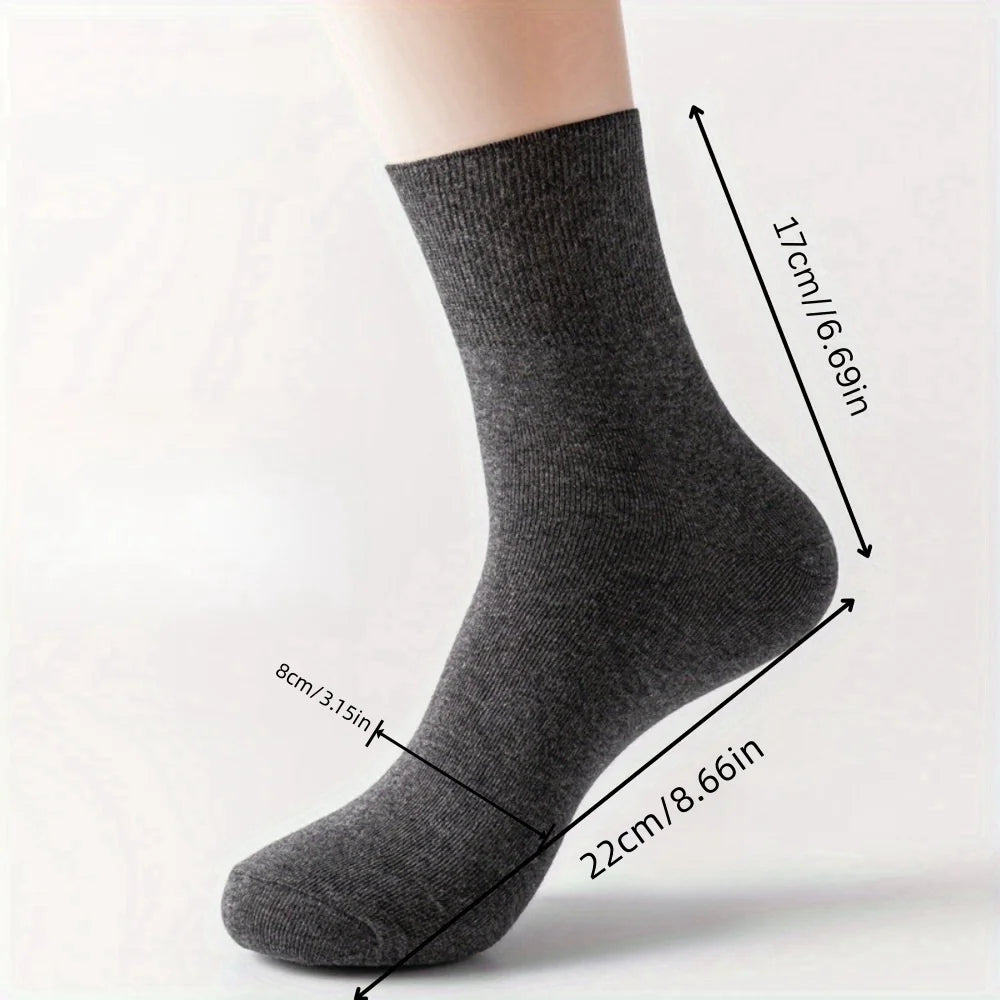 12 Pairs Diabetic Socks Non-Binding, Extra Loose & Breathable
