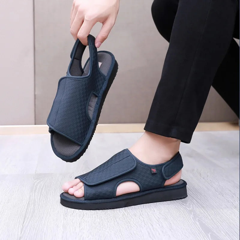 Unisex Diabetic Walking Sandals – Breathable, Adjustable & Anti-Slip
