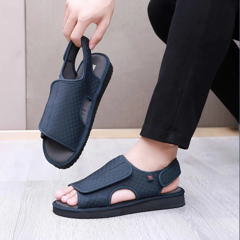 Unisex Diabetic Walking Sandals – Breathable, Adjustable & Anti-Slip