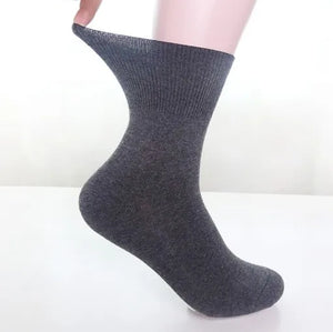 2 Pairs Diabetic Compression Socks – Bamboo Cotton, Breathable & Comfortable