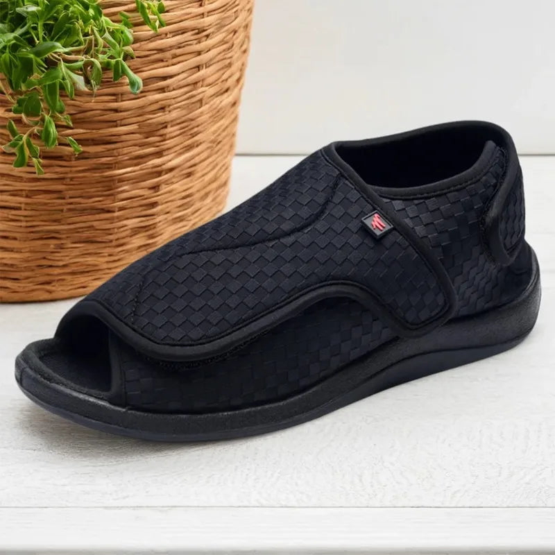 Unisex Diabetic Slippers Extra Wide Adjustable Indoor Sandals