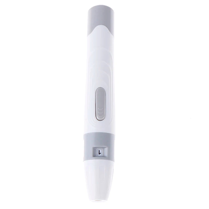 Adjustable Diabetic Lancing Pen for Blood Glucose Testing