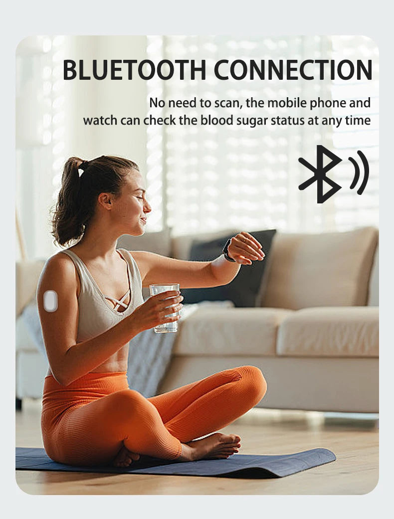Aidex Dynamic CGM 24h Real-Time Blood Glucose Monitor (Prick-Free)
