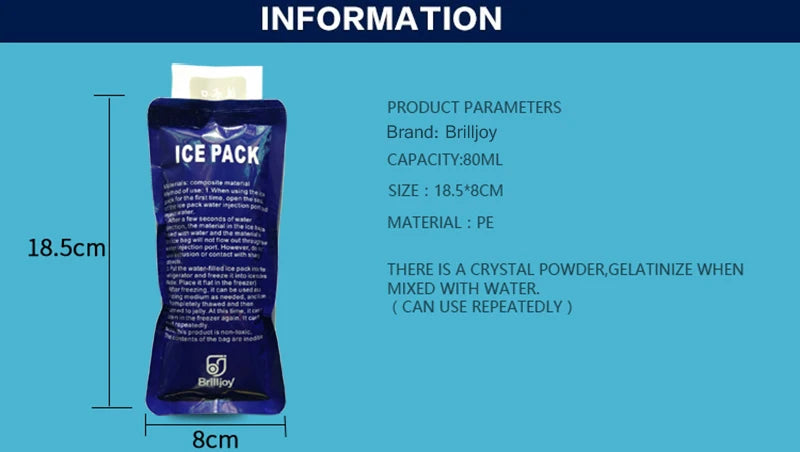 Waterproof Insulin Cooler Bag with Ice Pack  Diabetic Storage Case