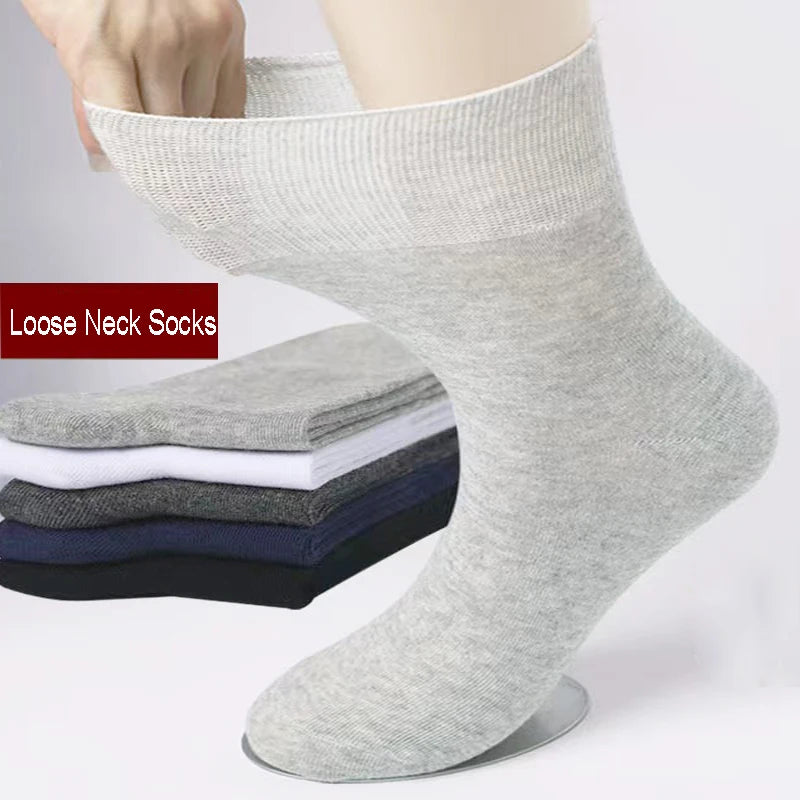 2 Pairs Diabetic Compression Socks – Bamboo Cotton, Breathable & Comfortable
