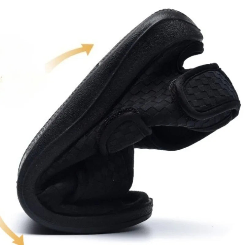Unisex Diabetic Slippers Extra Wide Adjustable Indoor Sandals
