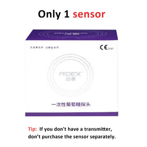 Aidex Dynamic CGM 24h Real-Time Blood Glucose Monitor (Prick-Free)