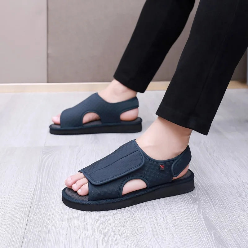Unisex Diabetic Walking Sandals – Breathable, Adjustable & Anti-Slip