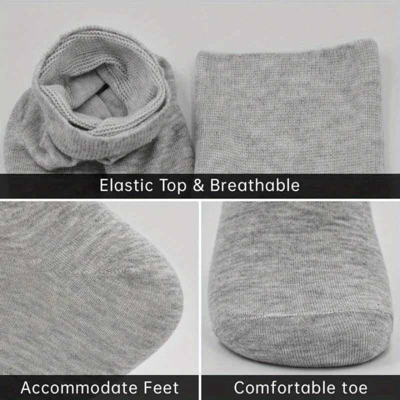 12 Pairs Diabetic Socks Non-Binding, Extra Loose & Breathable