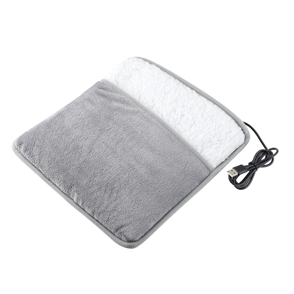 Electric Foot Heating Pad Fast-Heating Under Desk Warming Mat