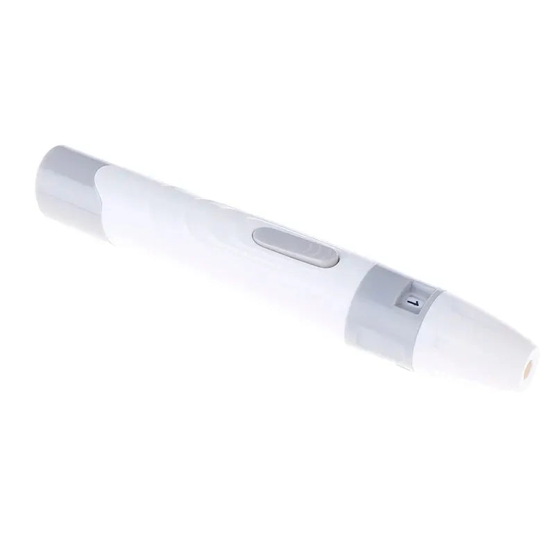 Adjustable Diabetic Lancing Pen for Blood Glucose Testing
