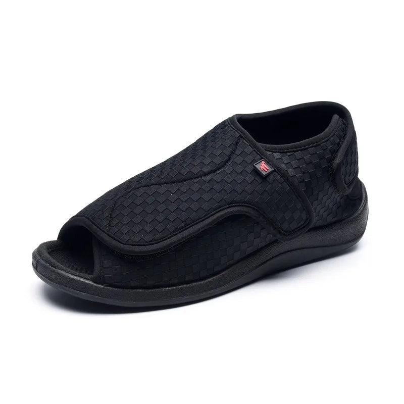 Unisex Diabetic Slippers Extra Wide Adjustable Indoor Sandals