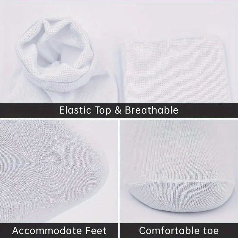12 Pairs Diabetic Socks Non-Binding, Extra Loose & Breathable