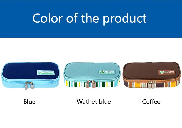 Medium Insulin Cooler Bag Portable Insulated Diabetic Travel Case
