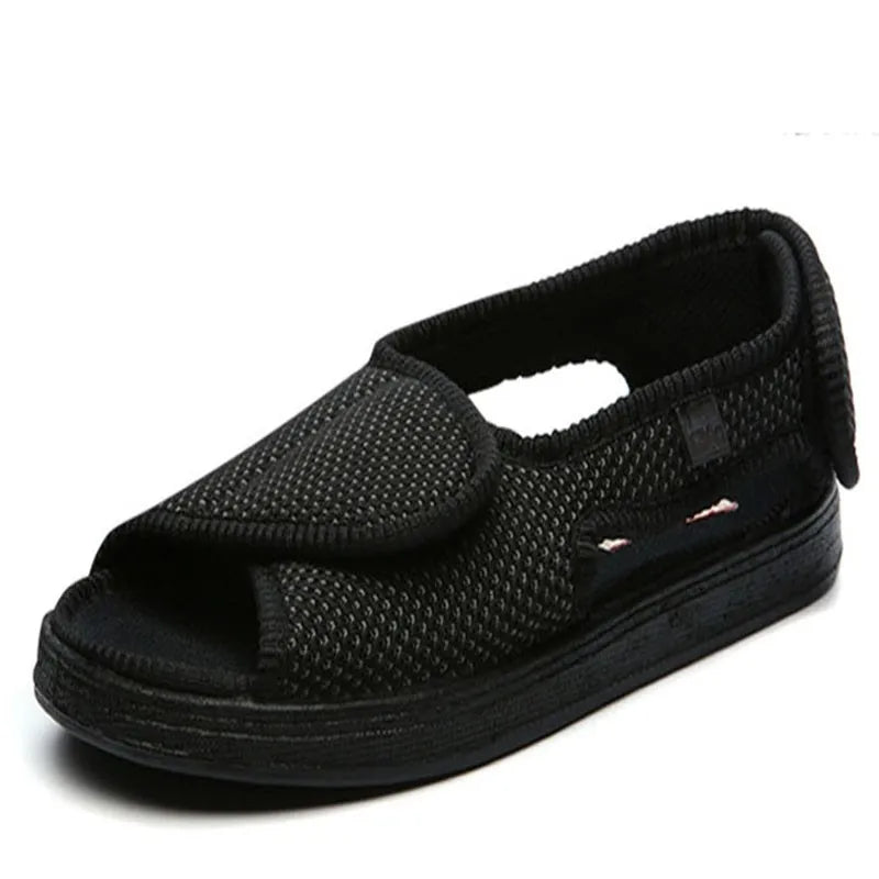 Adjustable Diabetic Wide-Fit Non-Slip Breathable Sandals