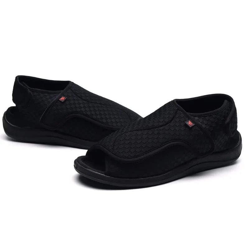 Unisex Diabetic Slippers Extra Wide Adjustable Indoor Sandals