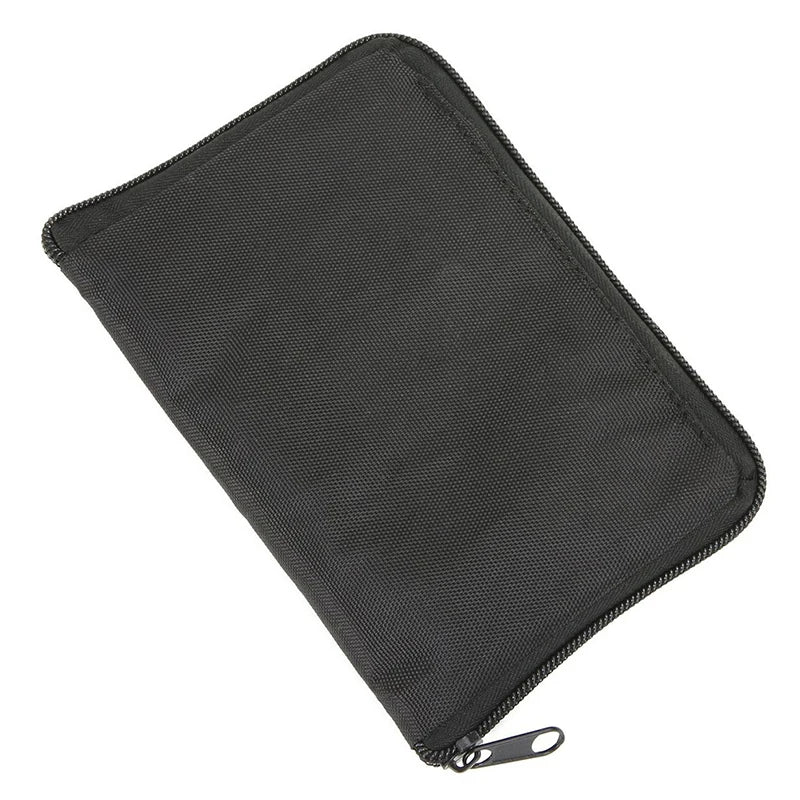 Portable Blood Glucose & BP Monitor Storage Bag Zipper Organizer Case