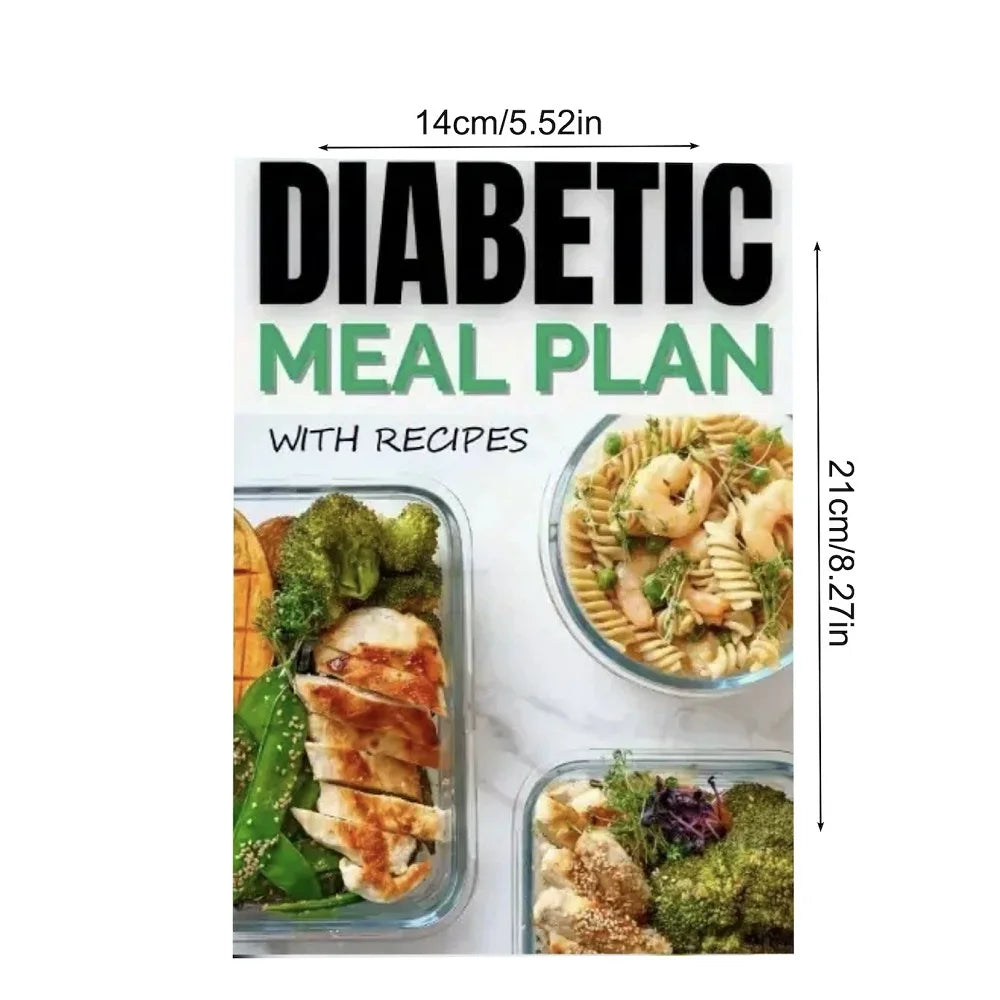 Diabetes Meal Plan & Recipe Guide – Healthy Diet Management Planner