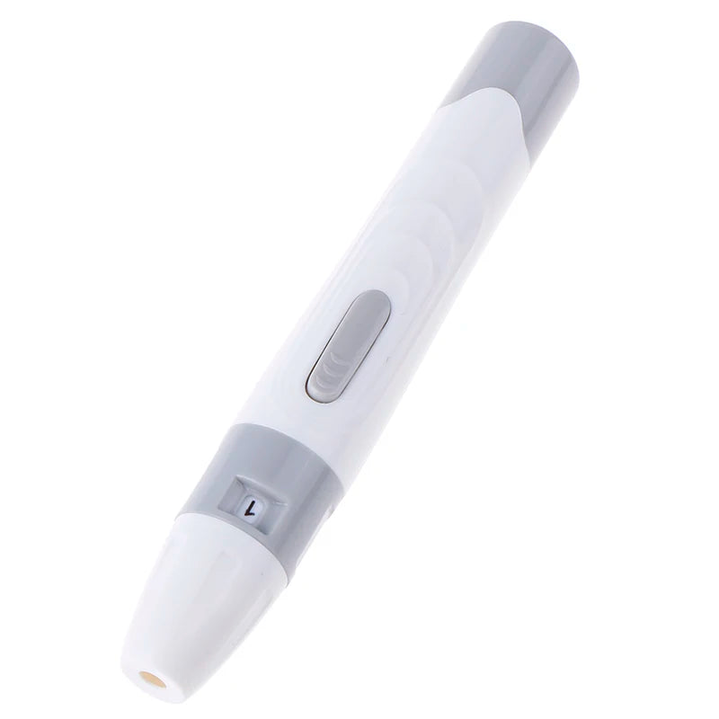 Adjustable Diabetic Lancing Pen for Blood Glucose Testing