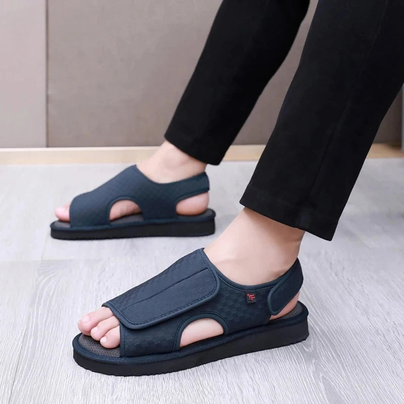 Unisex Diabetic Walking Sandals – Breathable, Adjustable & Anti-Slip