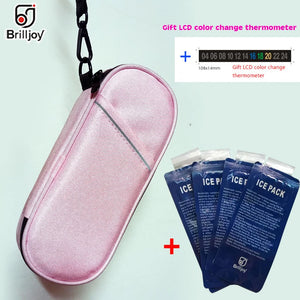 Waterproof Insulin Cooler Bag with Ice Pack  Diabetic Storage Case