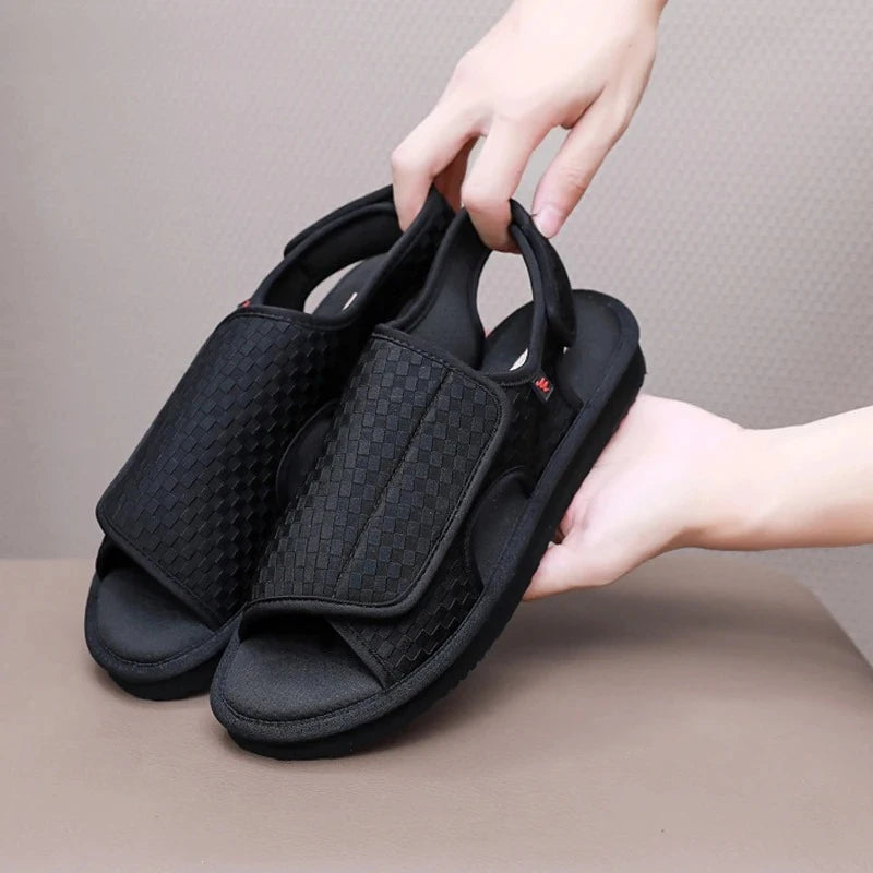 Unisex Diabetic Walking Sandals – Breathable, Adjustable & Anti-Slip