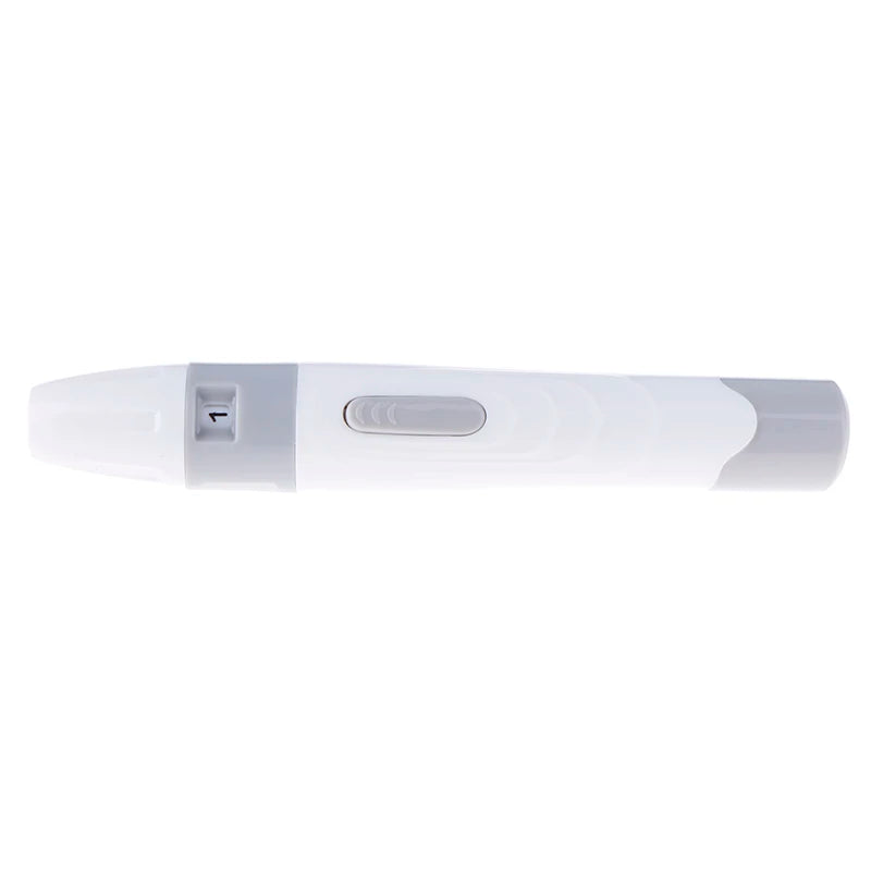 Adjustable Diabetic Lancing Pen for Blood Glucose Testing
