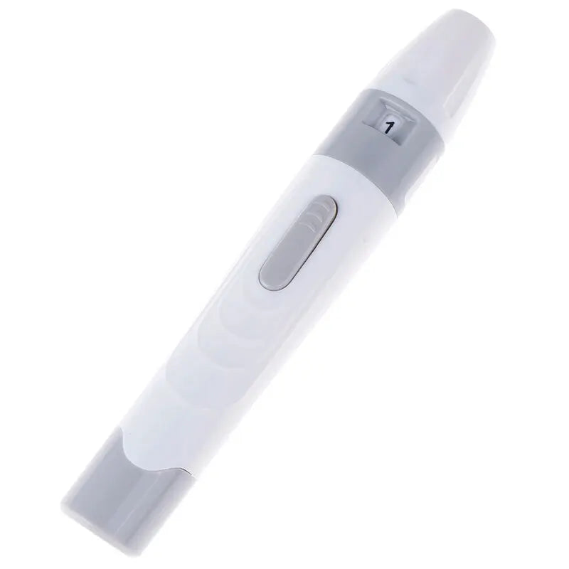Adjustable Diabetic Lancing Pen for Blood Glucose Testing