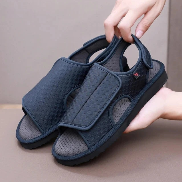 Unisex Diabetic Walking Sandals – Breathable, Adjustable & Anti-Slip