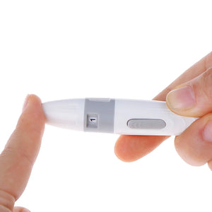 Adjustable Diabetic Lancing Pen for Blood Glucose Testing